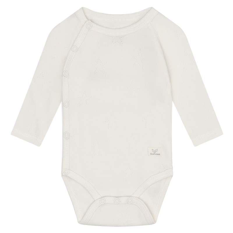 Hust & Claire Bing Pointelle Star Wrap Body - Sugar