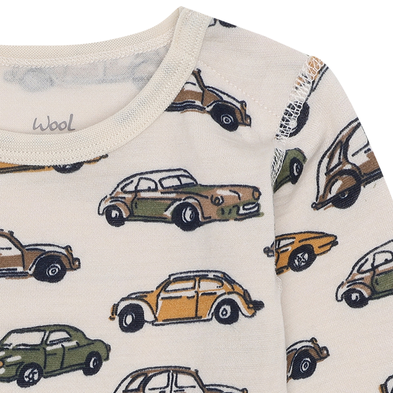 Hust & Claire Bo Cars Body, Merino Uld - French Oak