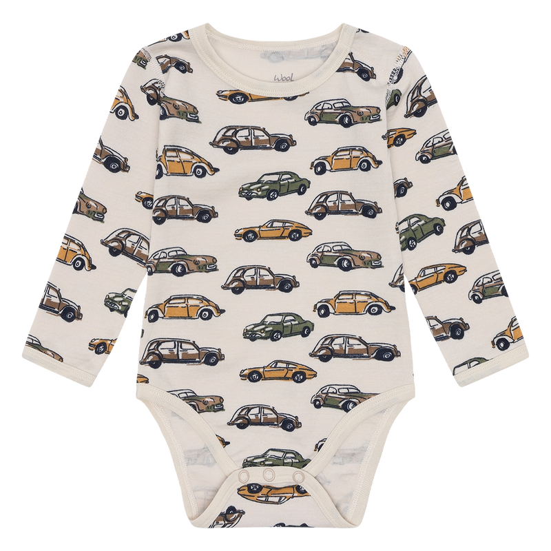 Hust & Claire Bo Cars Body, Merino Uld - French Oak