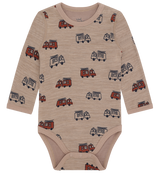 Hust & Claire Baloo Firetruck Body, Uld/Bambus - Biscuit