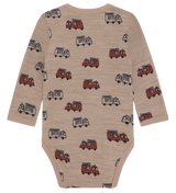 Hust & Claire Baloo Firetruck Body, Uld/Bambus - Biscuit