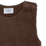 Hust & Claire Mem Soft Romper - Brown Stone