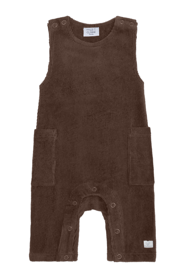 Hust & Claire Mem Soft Romper - Brown Stone