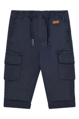 Hust & Claire Tue Canvas Bukser - More Navy
