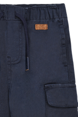 Hust & Claire Tue Canvas Bukser - More Navy