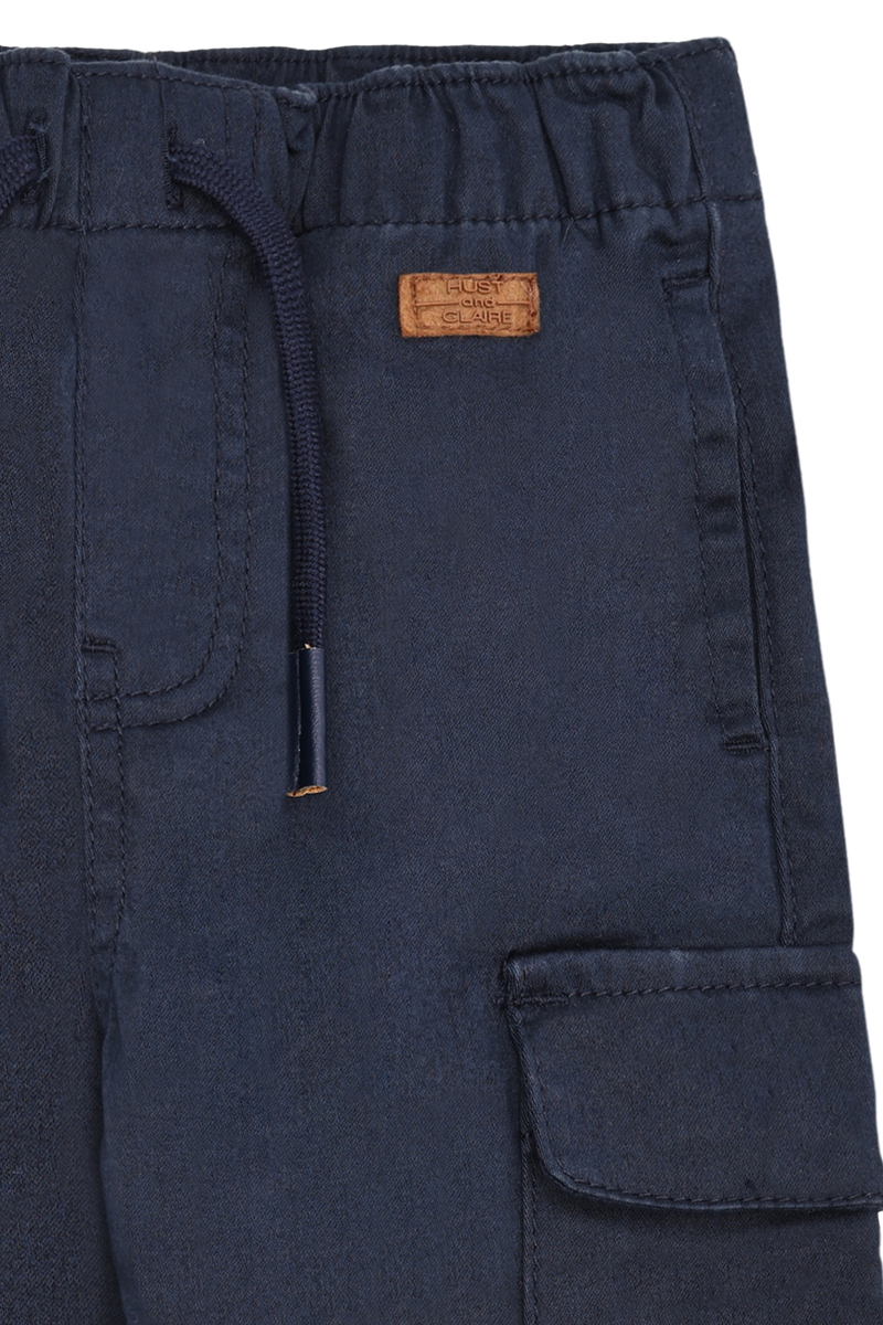 Hust & Claire Tue Canvas Bukser - More Navy