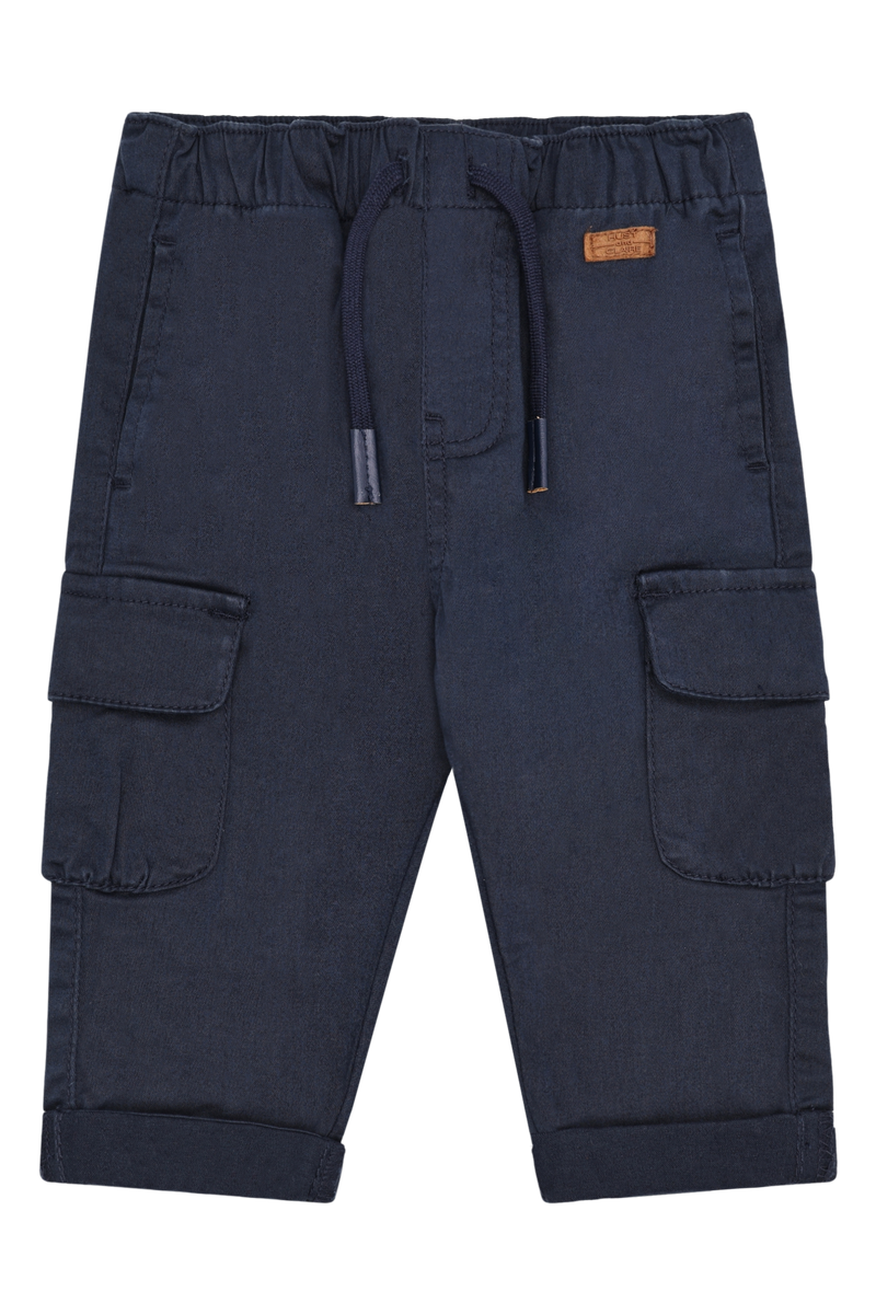 Hust & Claire Tue Canvas Bukser - More Navy