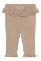 Hust & Claire Lisa Strik Bukser - Biscuit