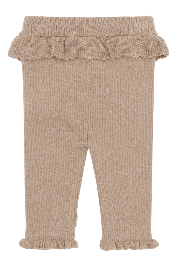 Hust & Claire Lisa Strik Bukser - Biscuit