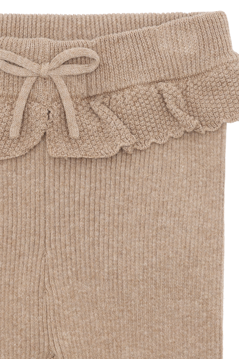 Hust & Claire Lisa Strik Bukser - Biscuit