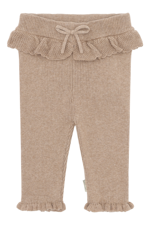 Hust & Claire Lisa Strik Bukser - Biscuit