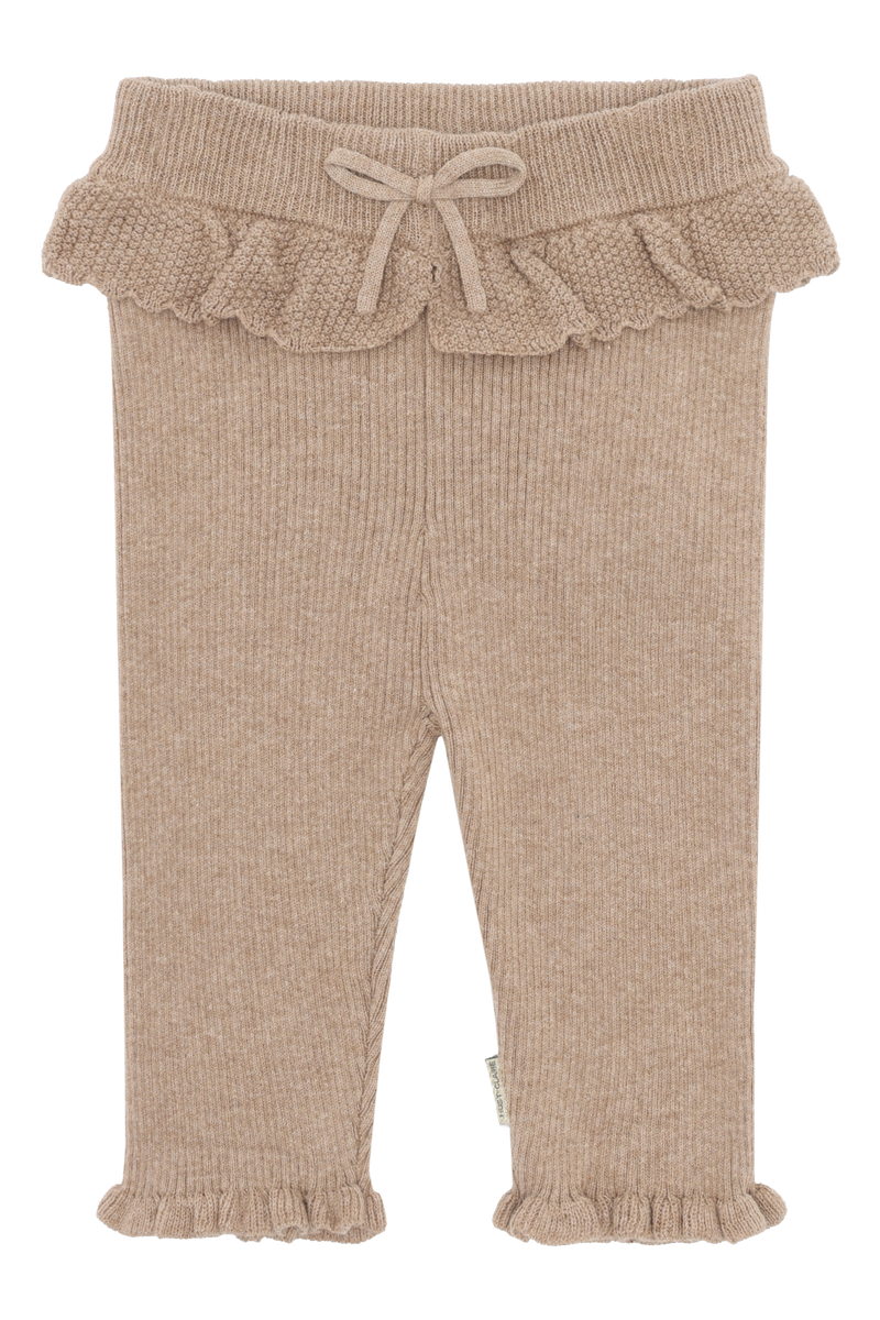 Hust & Claire Lisa Strik Bukser - Biscuit