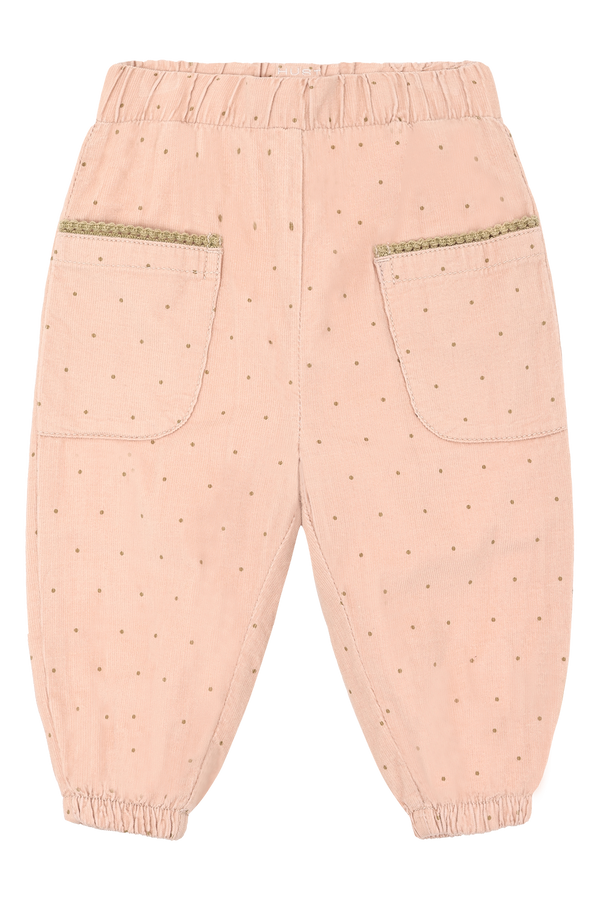 Hust & Claire Trine Bukser - Dotty Rugby Tan