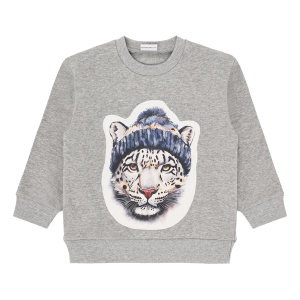 Hust & Claire Sejer Sweatshirt - Tile Grey Melange