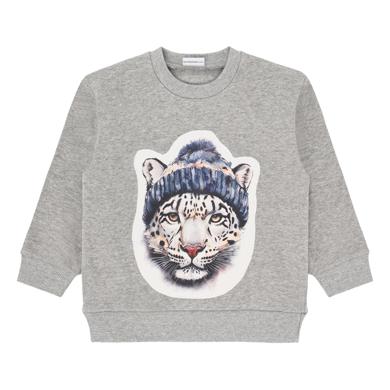 Hust & Claire Sejer Sweatshirt - Tile Grey Melange