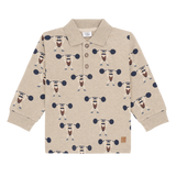 Hust & Claire Sune Strongman Bluse - Biscuit