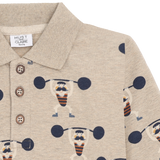 Hust & Claire Sune Strongman Bluse - Biscuit
