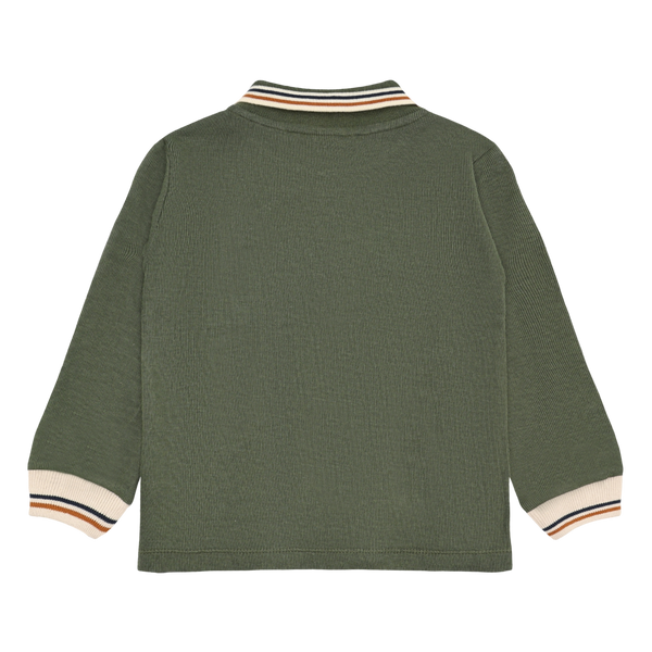 Hust & Claire Stevie Polo Bluse - Deep Ivy