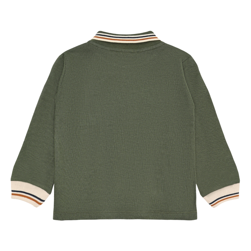 Hust & Claire Stevie Polo Bluse - Deep Ivy