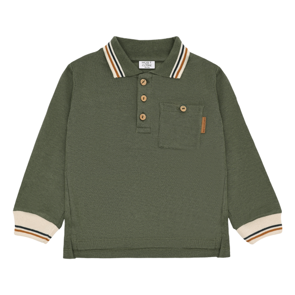 Hust & Claire Stevie Polo Bluse - Deep Ivy