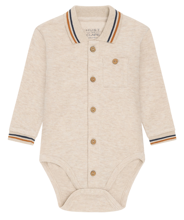 Hust & Claire Boye Polo Body - Wheat Melange