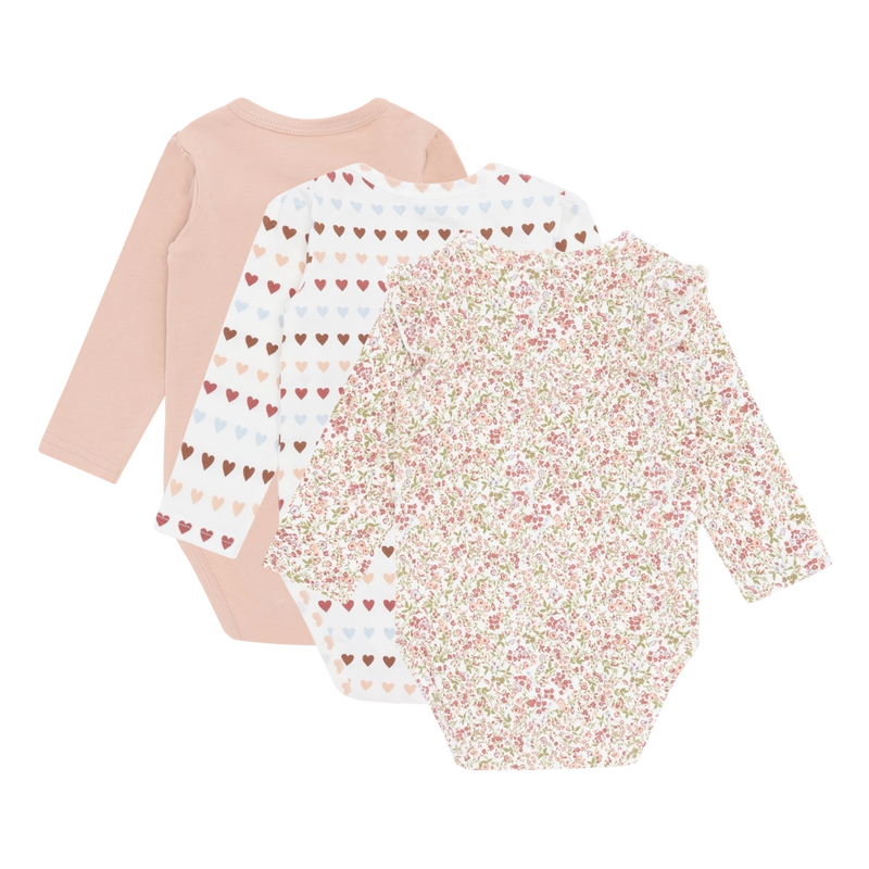 Hust & Claire Bella body, 3-pak - Rugby Tan