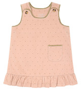 Hust & Claire Kis Spencer Kjole - Dotty Rugby Tan