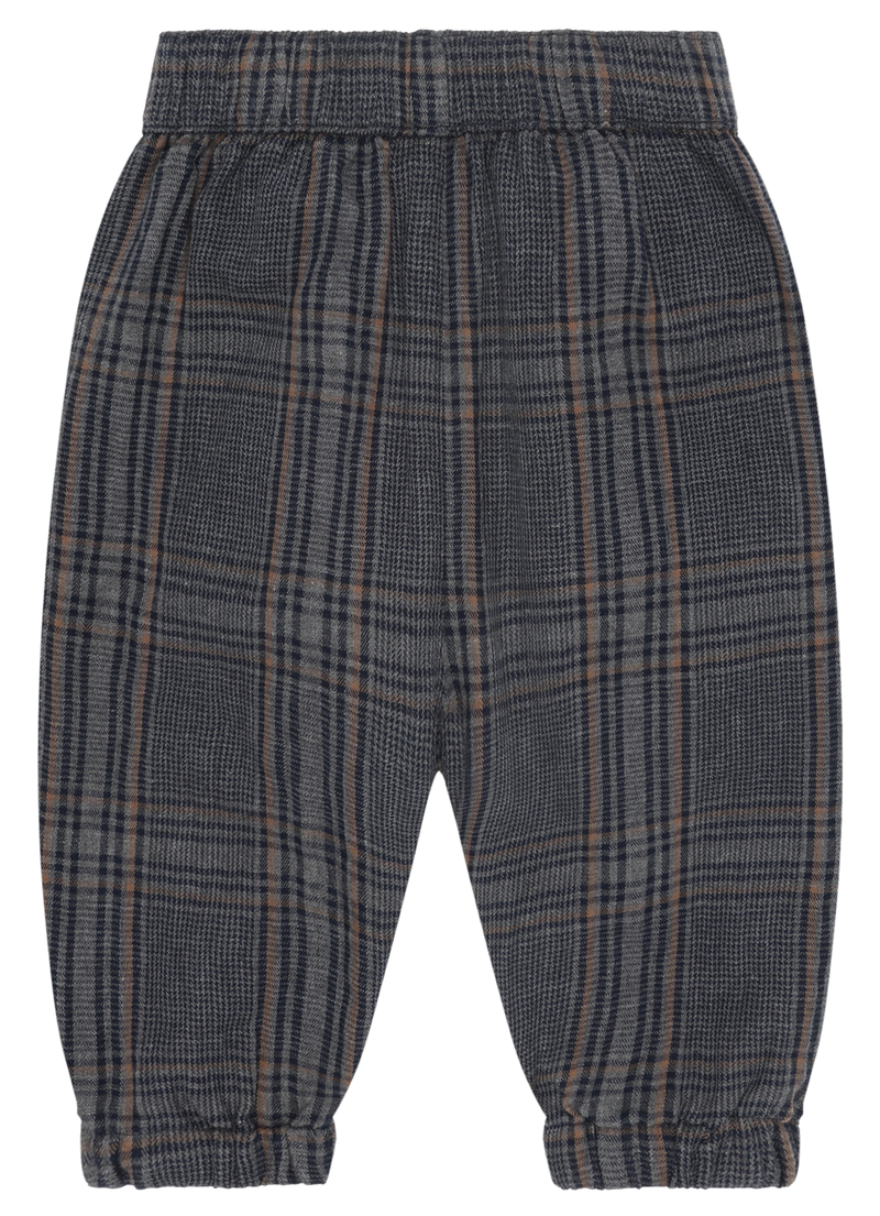 Hust & Claire Tue Check Bukser - Grey Blend