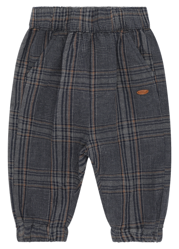 Hust & Claire Tue Check Bukser - Grey Blend
