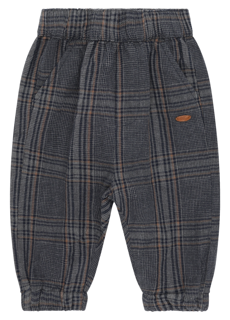 Hust & Claire Tue Check Bukser - Grey Blend