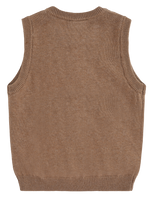 Hust & Claire Perry Deer Strik Vest - Coffee Melange