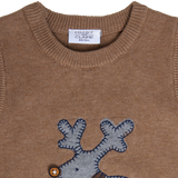 Hust & Claire Perry Deer Strik Vest - Coffee Melange