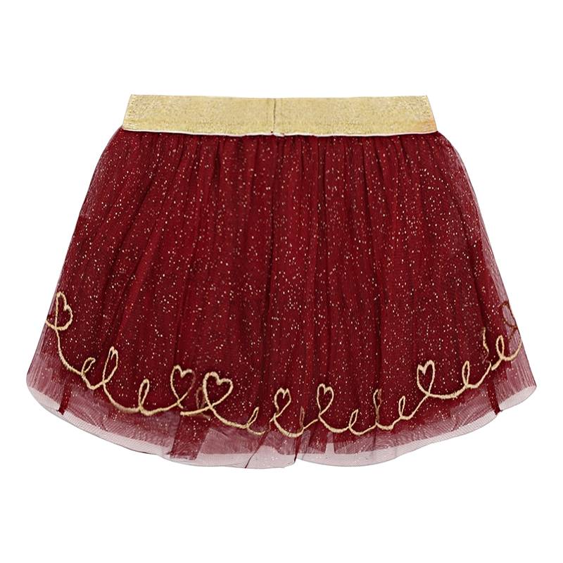 Hust & Claire Ninna Tulle Tyl Nederdel - Teaberry