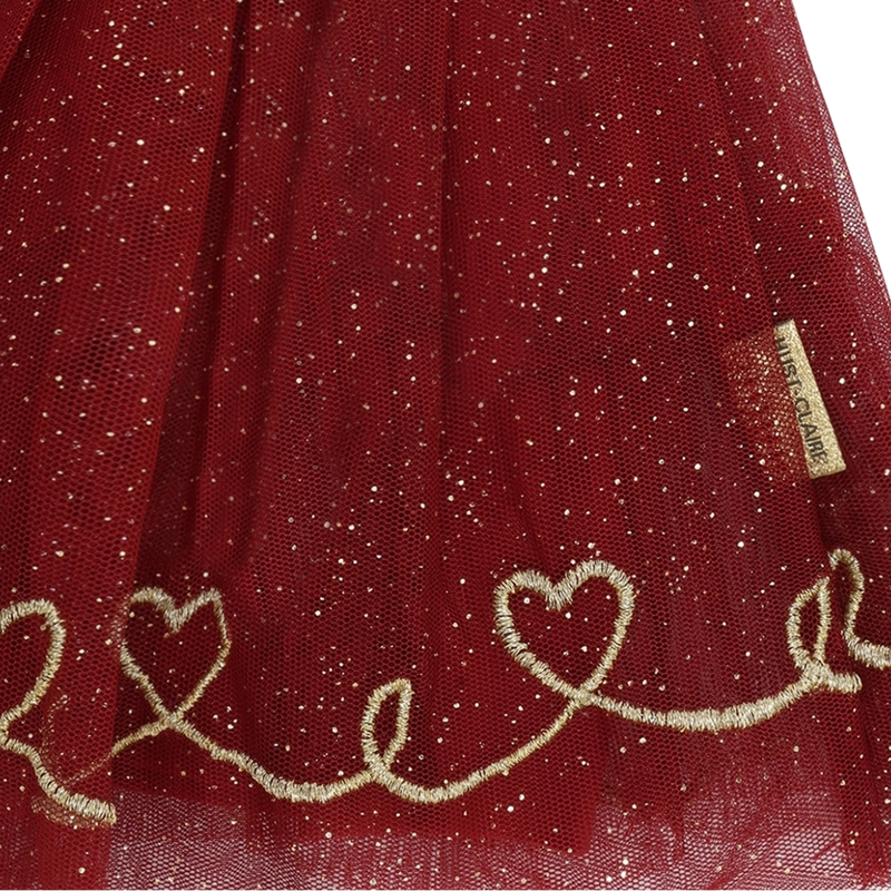 Hust & Claire Ninna Tulle Tyl Nederdel - Teaberry