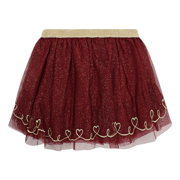 Hust & Claire Ninna Tulle Tyl Nederdel - Teaberry