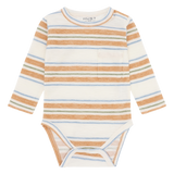 Hust & Claire Buster Body - Loop Striped Ivory