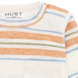 Hust & Claire Buster Body - Loop Striped Ivory