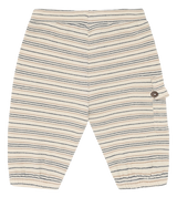 Hust & Claire Gus Bukser - Fine striped knit Snow White