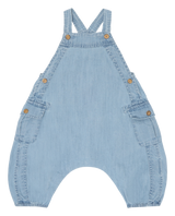 Hust & Claire Maks Overall - Chambray Blue Denim