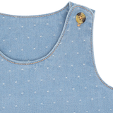 Hust & Claire Kis Dotty Spencer - Blue Denim