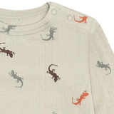 Hust & Claire Buller Bambus Body, Lizards - Green Stone