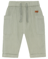 Hust & Claire Tue Muslin Bukser - Iceberg
