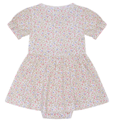 Hust & Claire Kammy Body Kjole - Flower White
