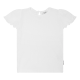 Hust & Claire Alma Pointelle T-Shirt - White