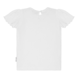 Hust & Claire Alma Pointelle T-Shirt - White