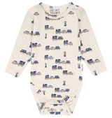 Hust & Claire Bam Rib Train Body - Off White