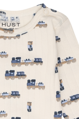 Hust & Claire Bam Rib Train Body - Off White