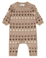 Hust & Claire Mill Strik Heldragt - Hearts Biscuit