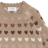Hust & Claire Mill Strik Heldragt - Hearts Biscuit