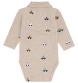 Hust & Claire Bendy Police Body Polo - Beige Melange